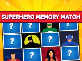 Super Hero Memory Match