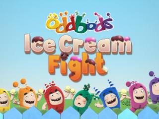 Oddbods Ice Cream Fight